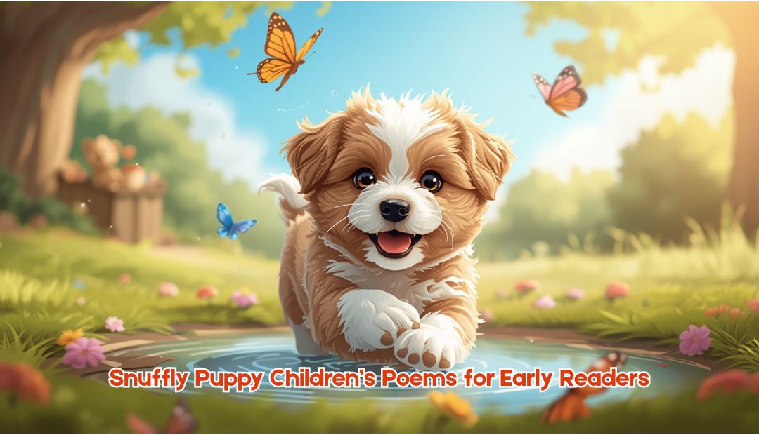Snuffly Puppy Poems Fun Beginning Reader Book